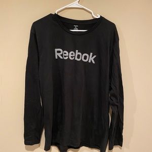 Reebok Black Long-sleeve T-shirt